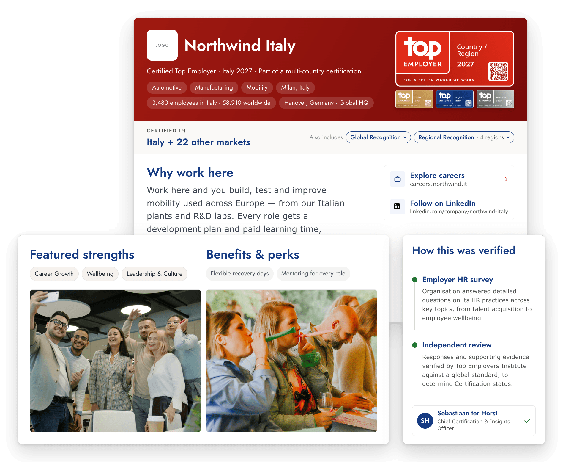 Top Employers Company Profile Image